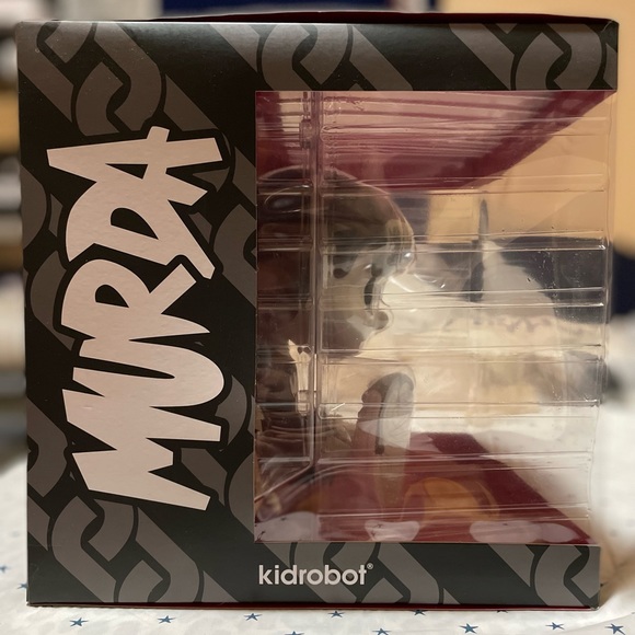 Kidrobot x Murda Beatz 8” Grayscale Figure - Picture 4 of 5